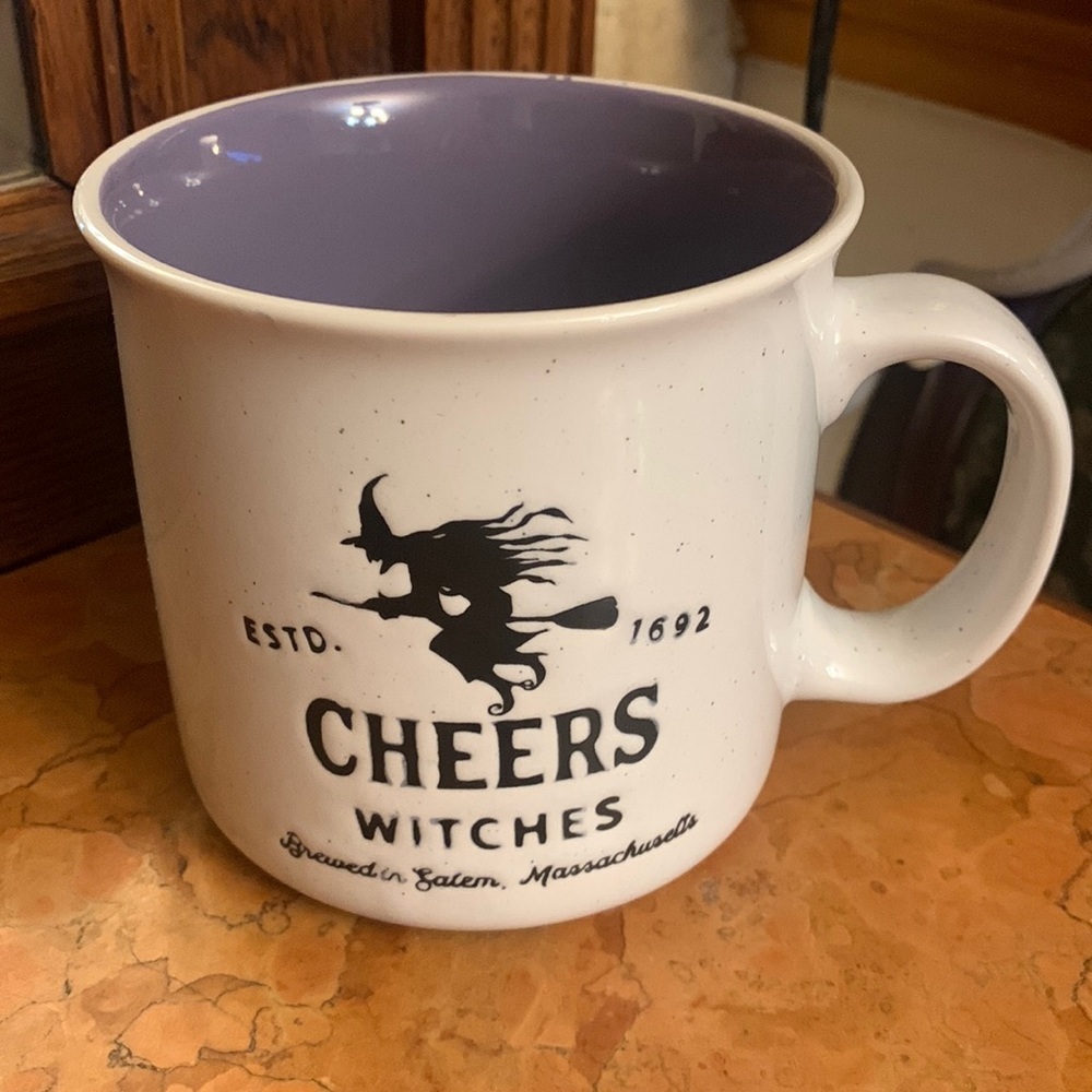 Austin & Ash Cheers Witches Halloween Mug NEW